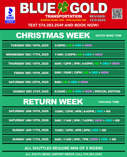2025 winter break schedule